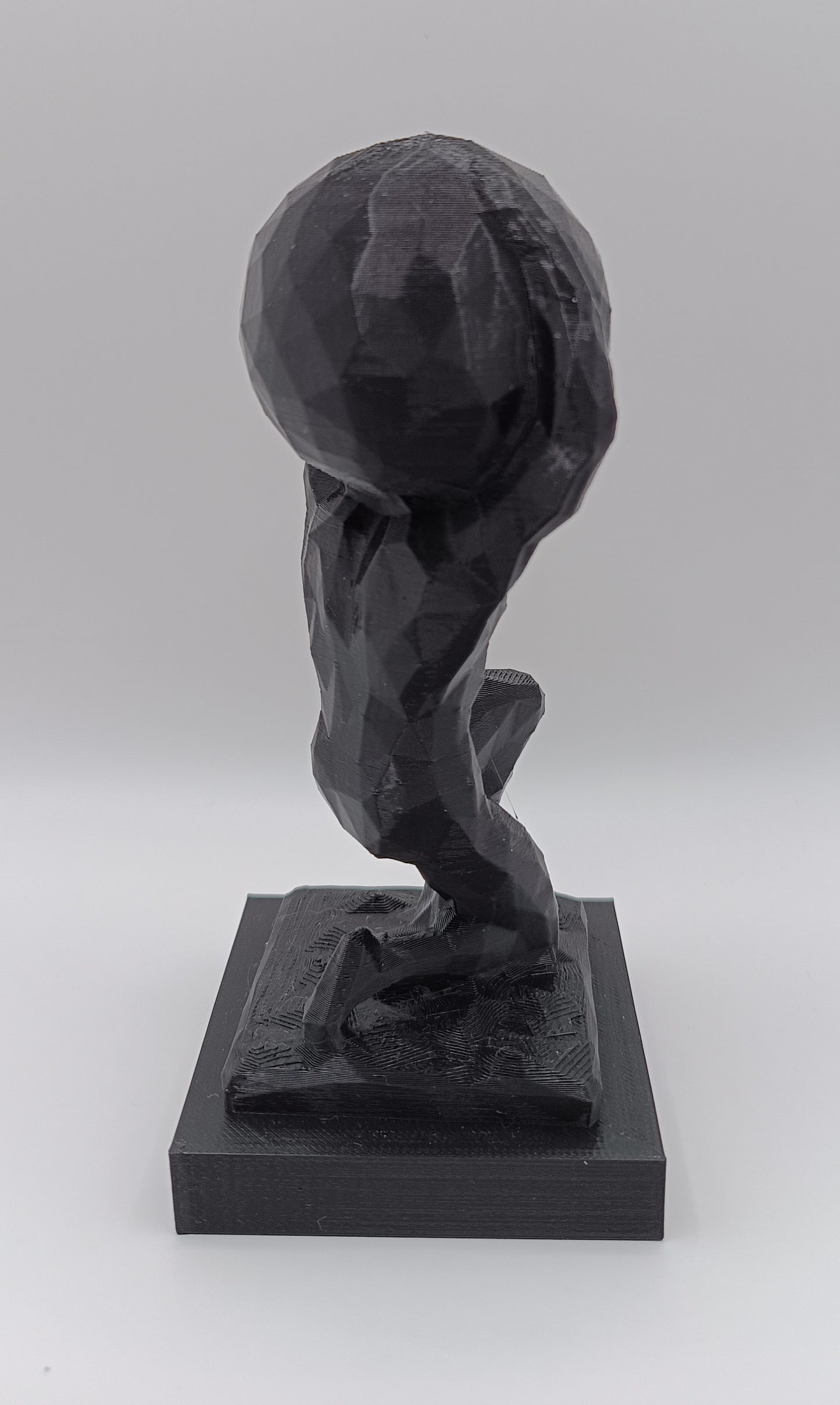 Statua Atlante Farnese - Low Poly - 3D Print-Made