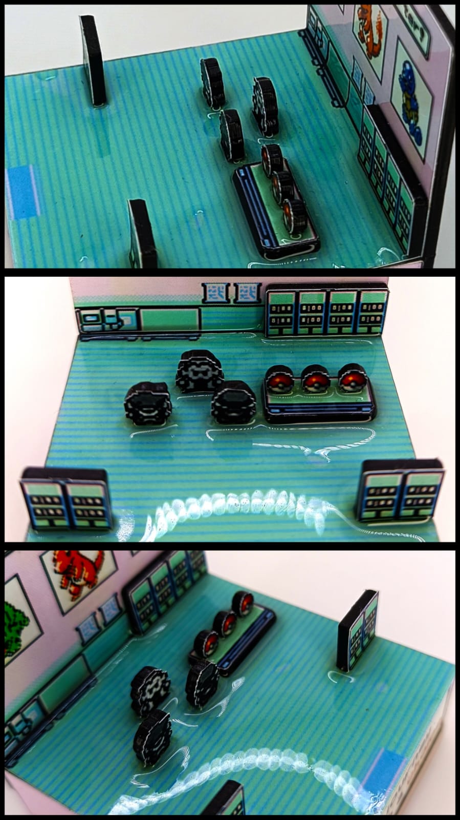 Resin Videogames Diorama Cube - Professor Oaks Lab