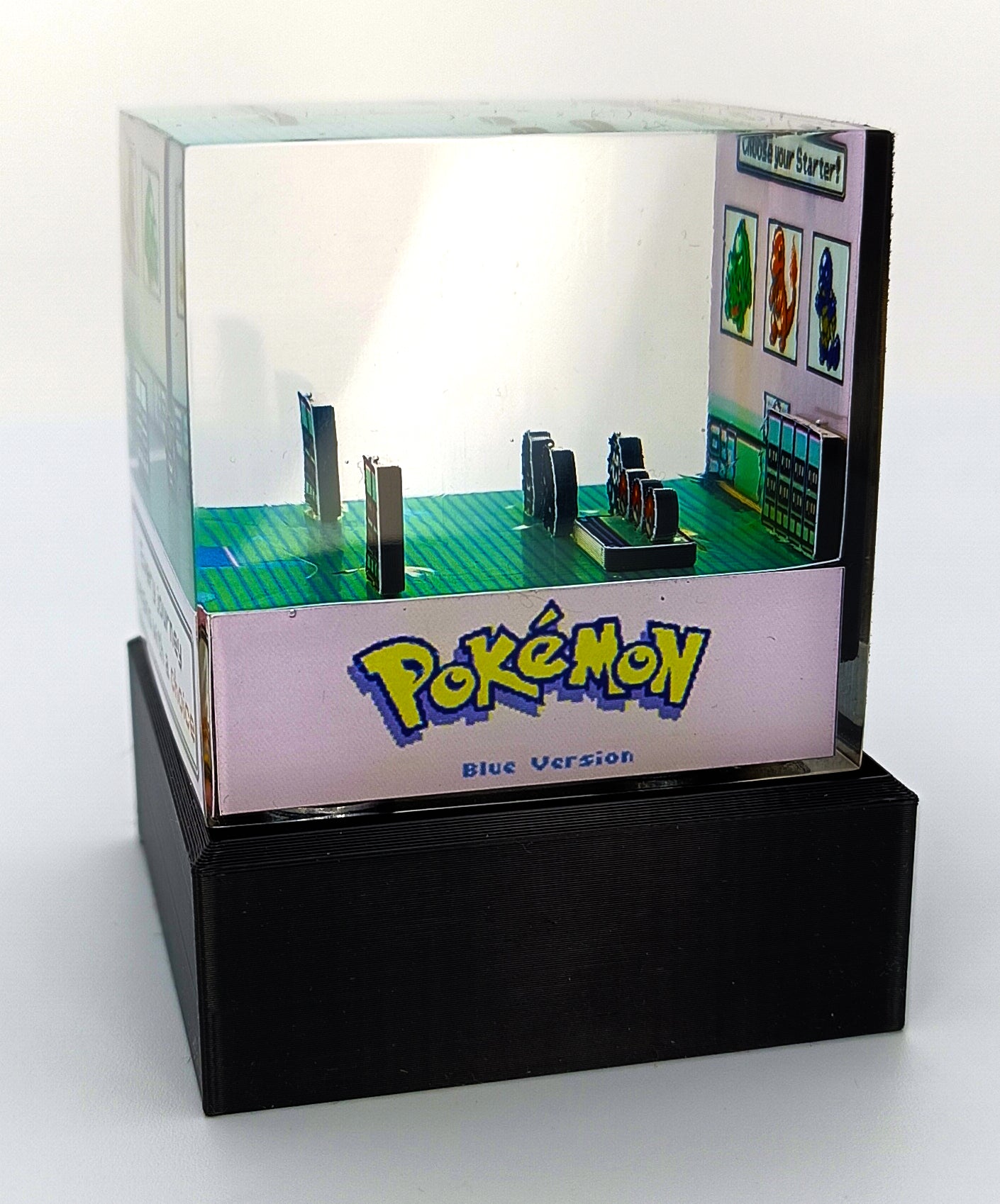 Resin Videogames Diorama Cube - Professor Oaks Lab