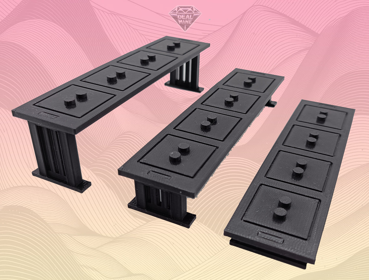 Base Espositore Scaletta - 3D Print-Made