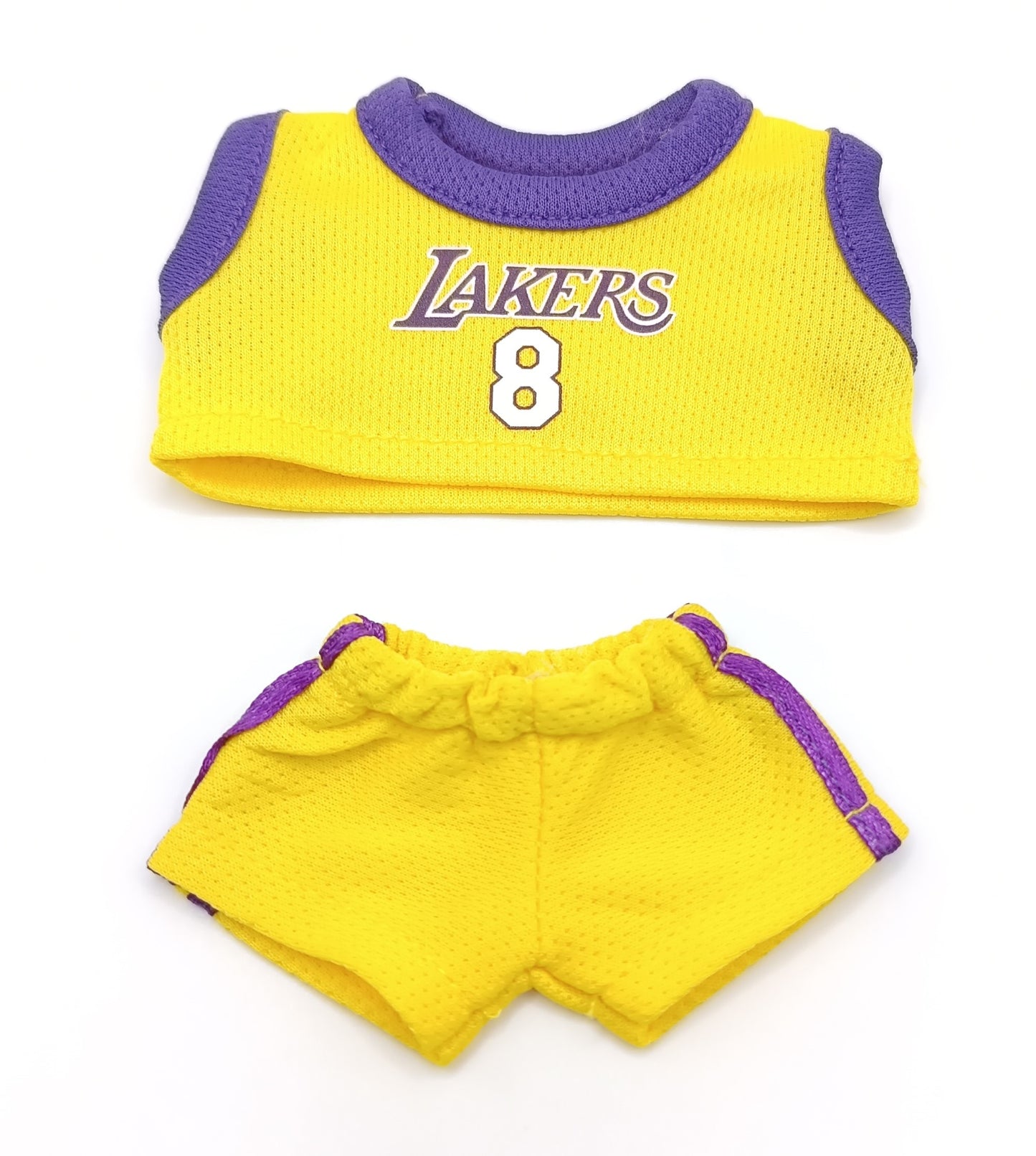 Vestito Labubu Outfit - Completo NBA Lakers Kobe Bryant 8 NEW