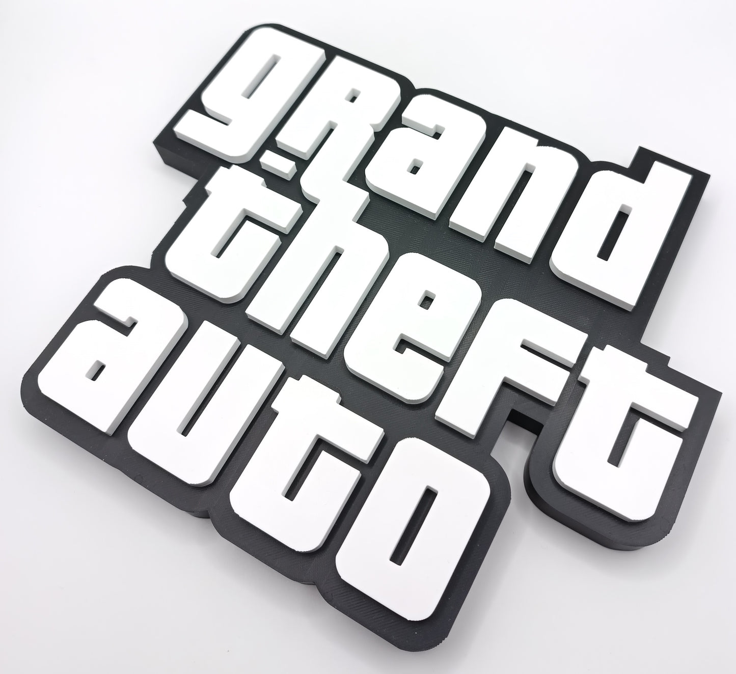 Logo GTA / Grand Theft Auto - 3D Print-Made