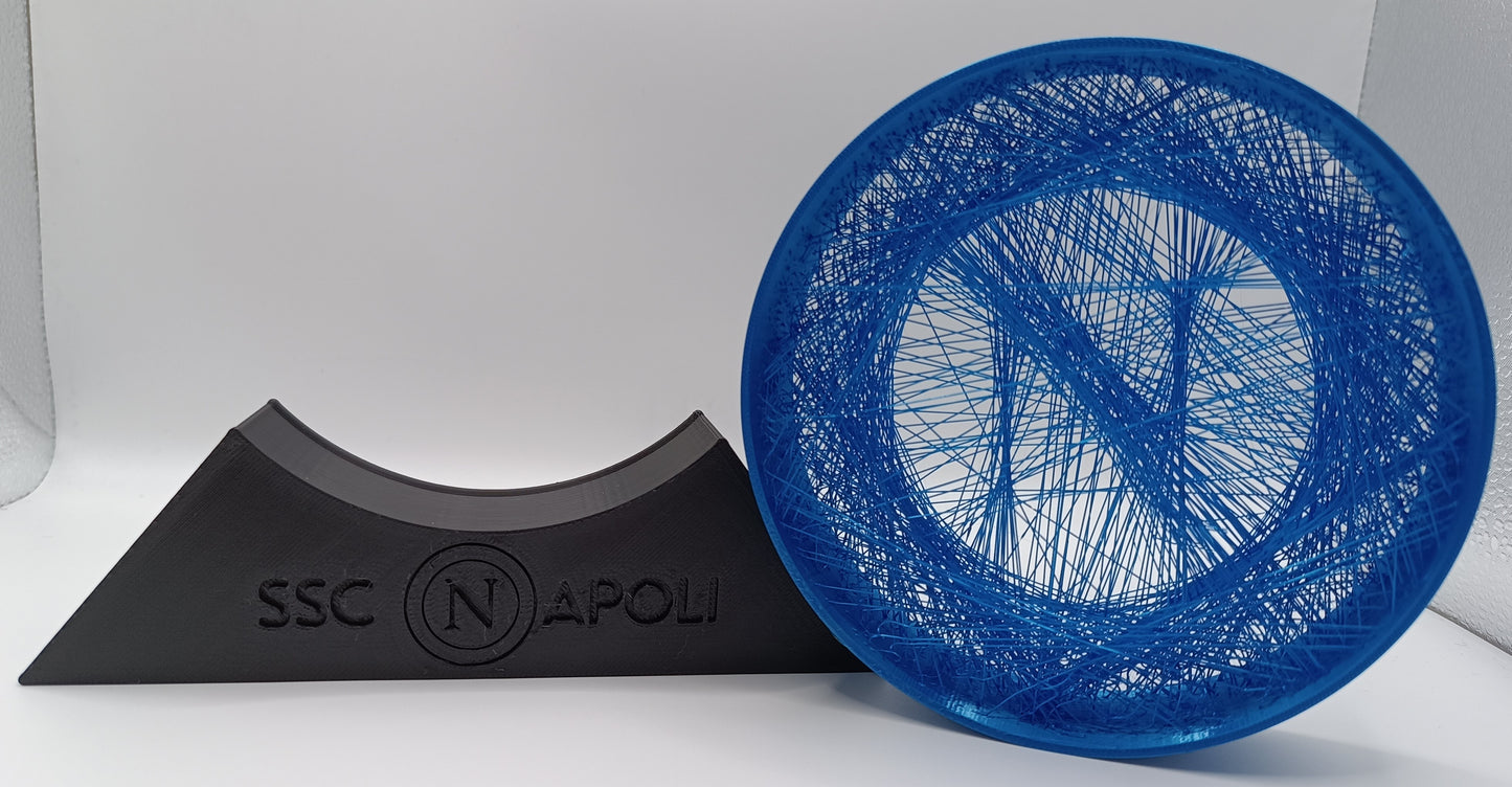 SSC Napoli String Art - 3D Print-Made