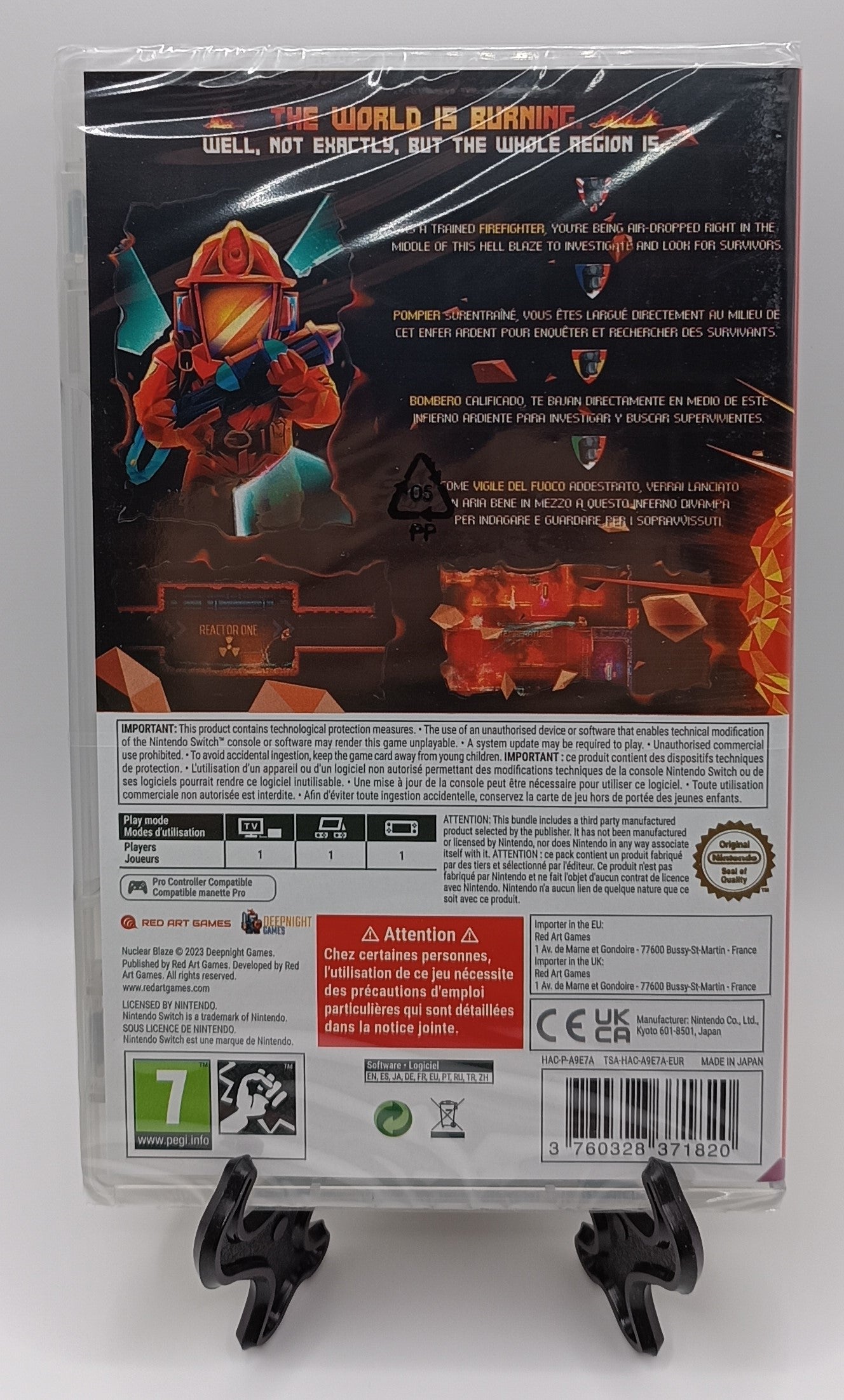 Nintendo Switch - Nuclear Blaze SEALED
