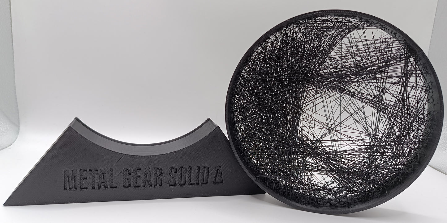Metal Gear Solid Delta - Snake Eater String Art - 3D Print-Made