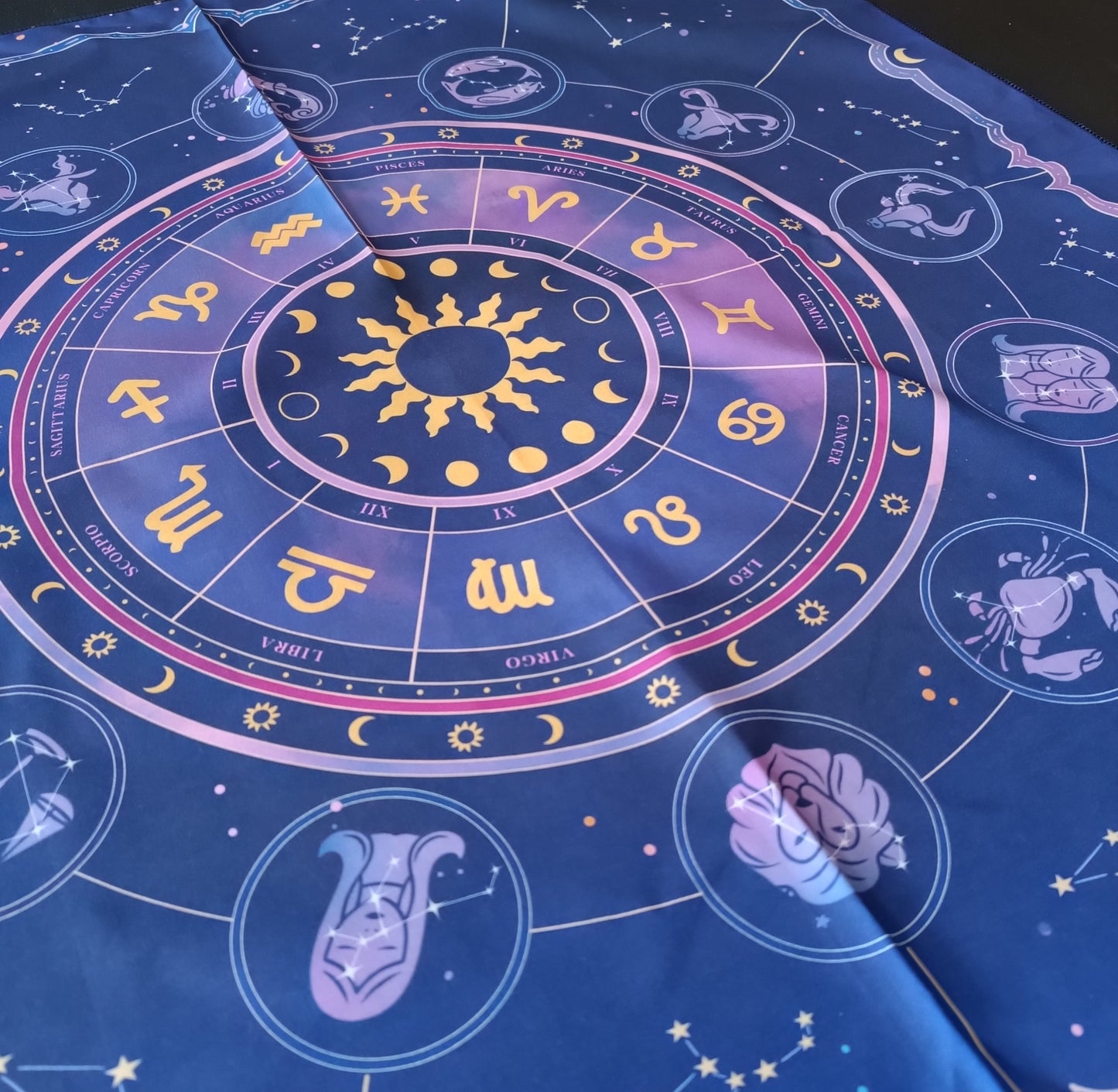 Tarot Cloth - Costellazioni Porpora NEW
