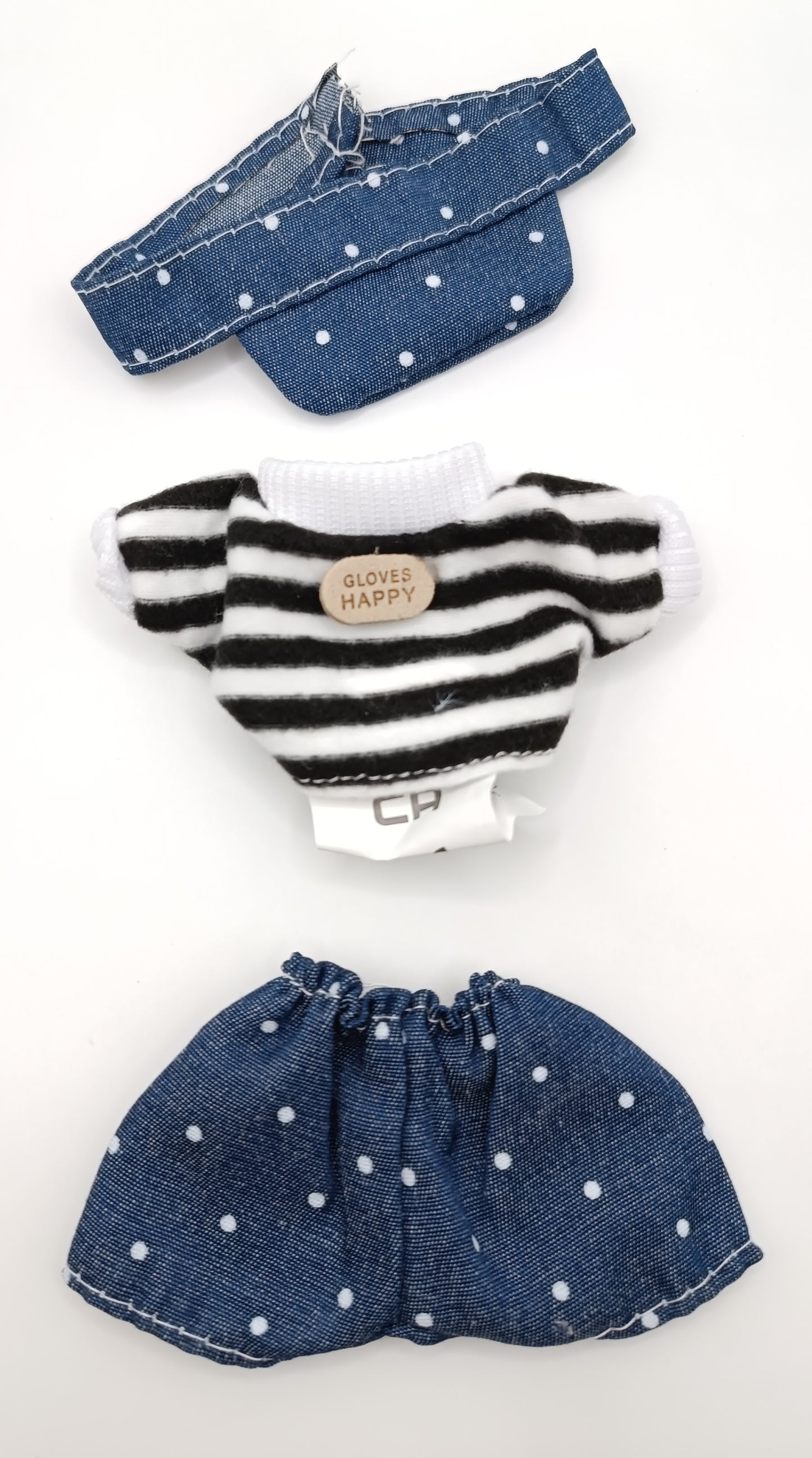 Vestito Labubu Outfit - Tris Cuoricino in Jeans NEW