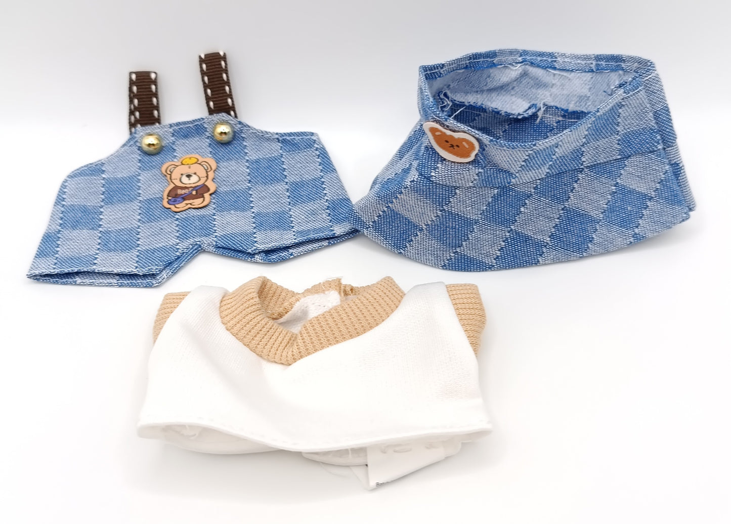 Vestito Labubu Outfit - Tris Salopette con Orsetto NEW