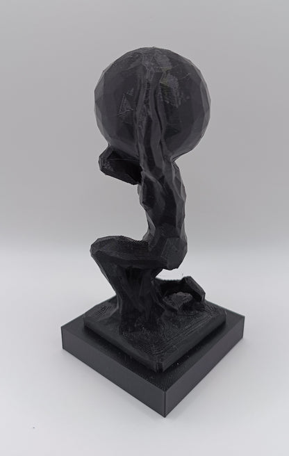 Statua Atlante Farnese - Low Poly - 3D Print-Made