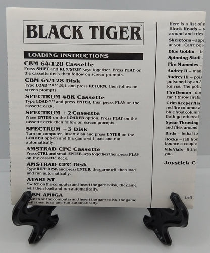 Commodore 64/128 - Black Tiger