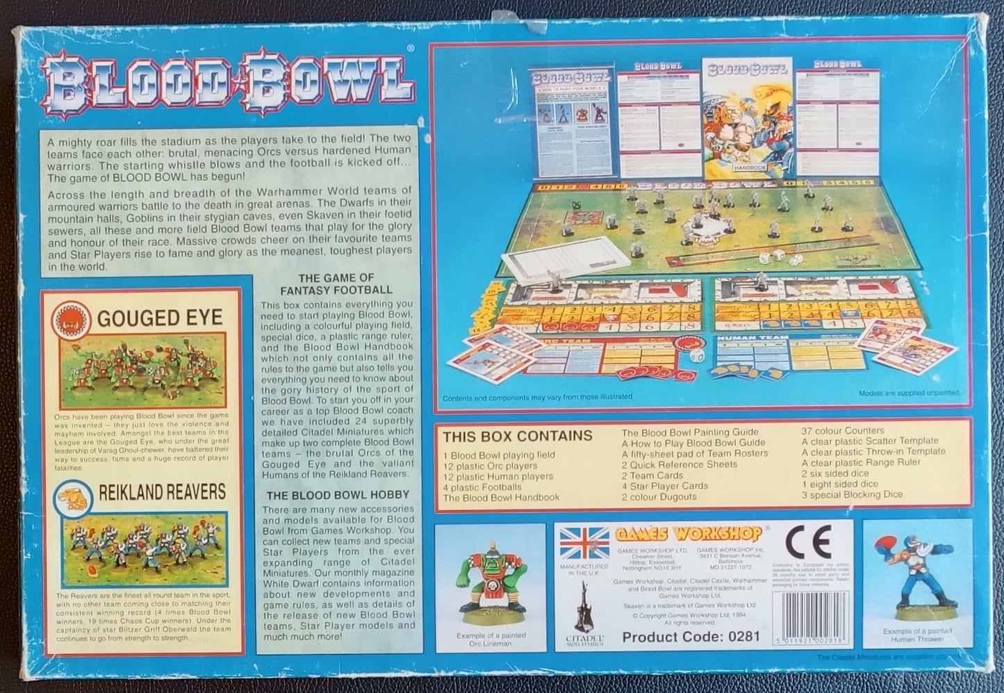 Blood Bowl - 1994 Third Edition - Games Workshop
