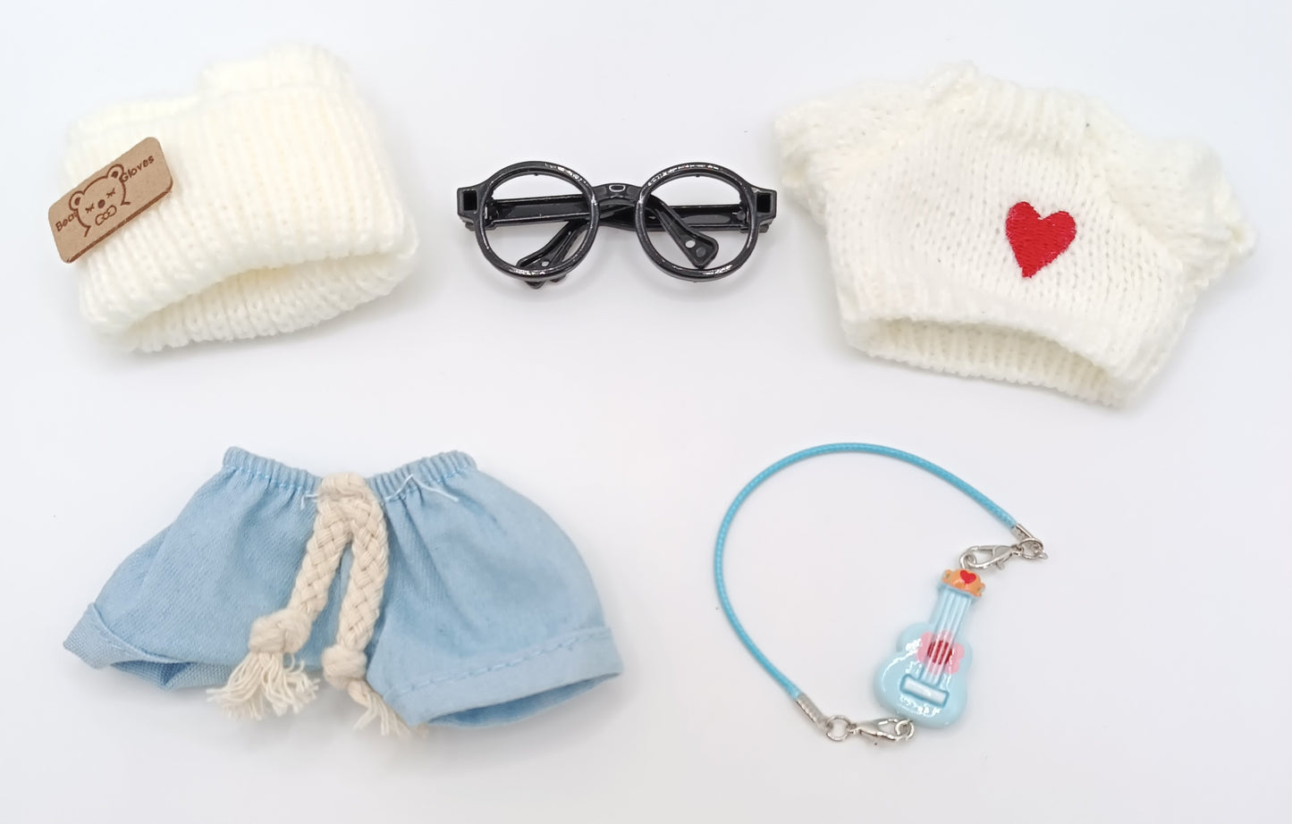 Vestito Labubu Outfit - Cuore con Chitarra NEW