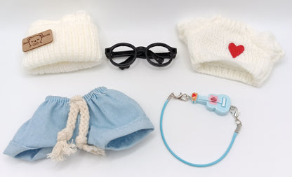 Vestito Labubu Outfit - Cuore con Chitarra NEW