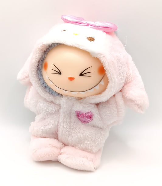 Vestito Labubu Outfit - Costume Coniglietto Rosa NEW