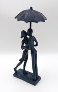 Statua Surrealista Amore sotto l'Ombrello
