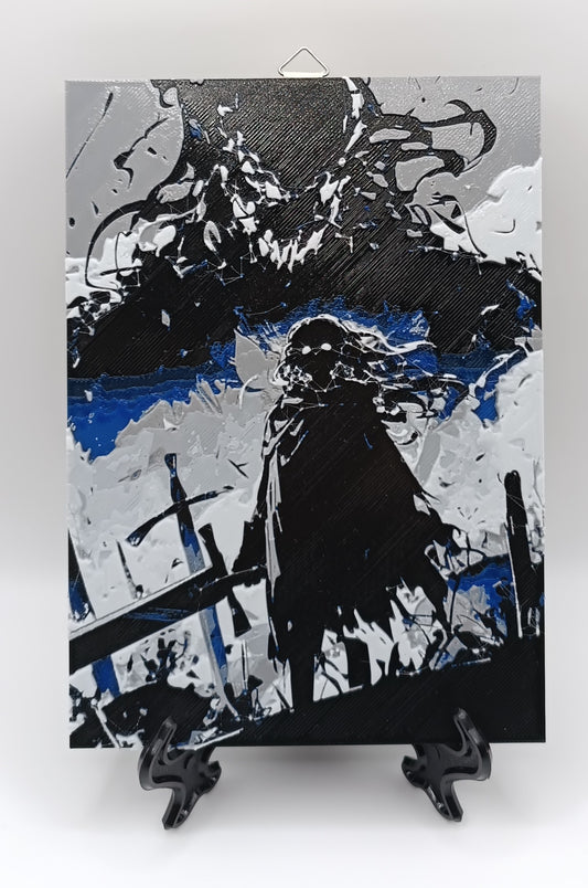 Dark Fantasy Wall Art - 3D Print-Made