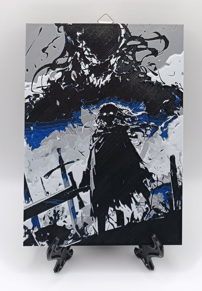 Dark Fantasy Wall Art - 3D Print-Made