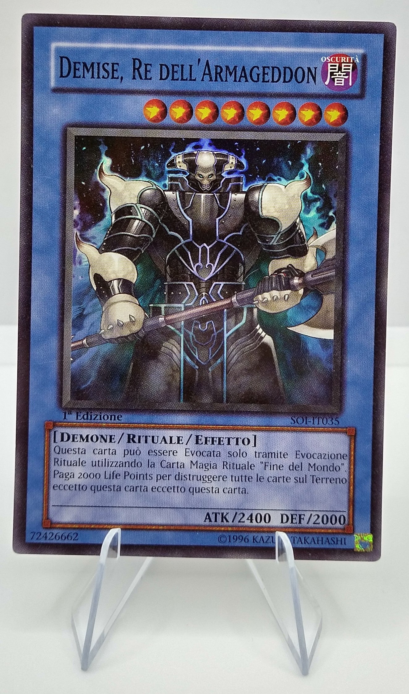 Demise, Re dell'Armageddon - Demise, King of Armageddon NM