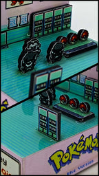 Cubo Diorama Videogames in Resina - Professor Oaks Lab