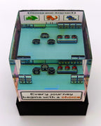 Cubo Diorama Videogames in Resina - Professor Oaks Lab