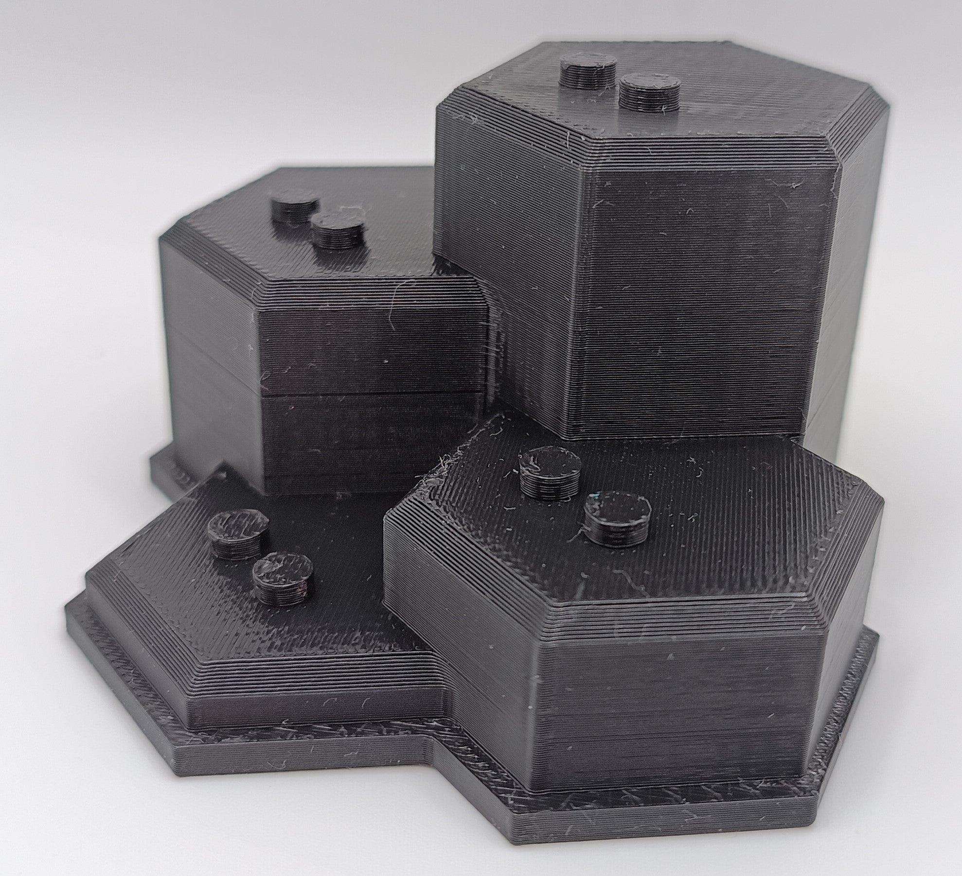 Base Espositore Poligoni compatibile LEGO