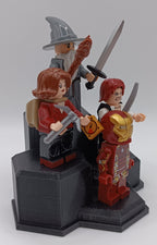 Base Espositore Poligoni compatibile LEGO