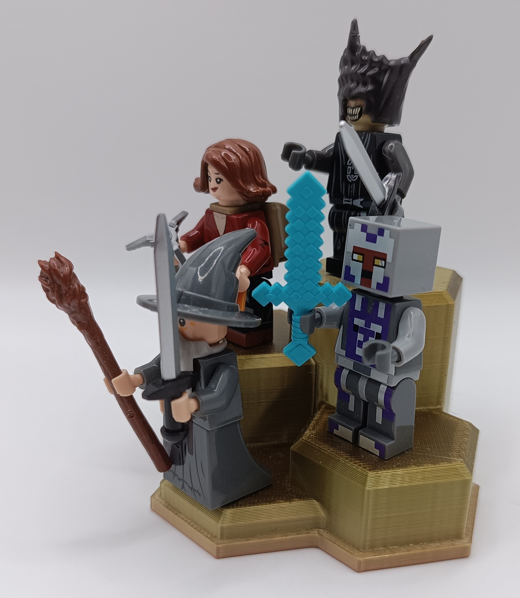 Polygons Display Base - 3D Print-Made
