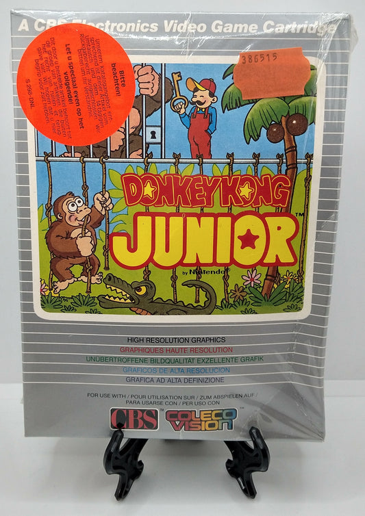 CBS ColecoVision - Donkey Kong Junior SEALED