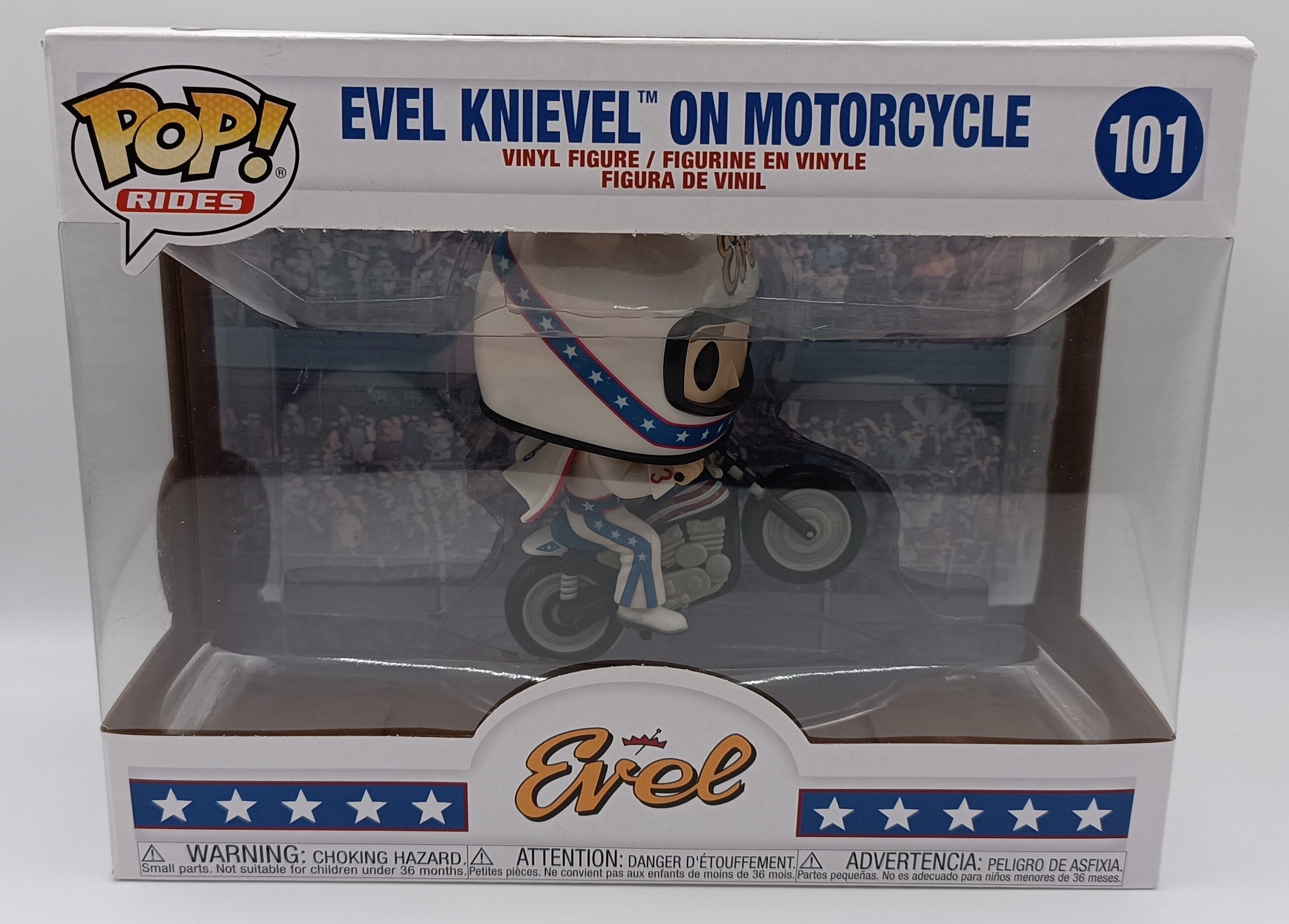 Funko POP! Rides - Evel Knievel on Motorcycle n. 101