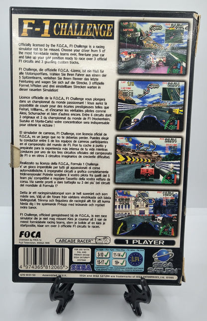 SEGA Saturn - F1 Challenge