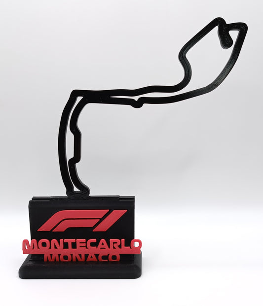 F1 Circuito Montecarlo, Monaco - 3D Print-Made