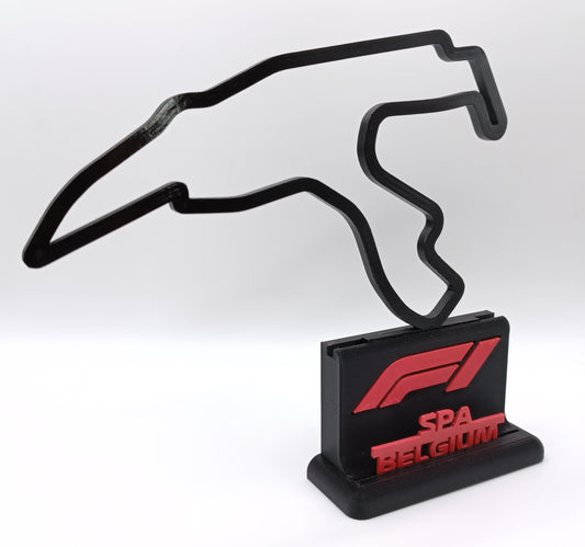 F1 Circuito SPA Francorchamps, Belgio - 3D Print-Made
