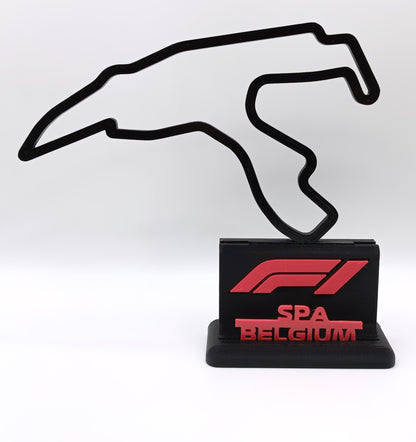 F1 Circuito SPA Francorchamps, Belgio - 3D Print-Made