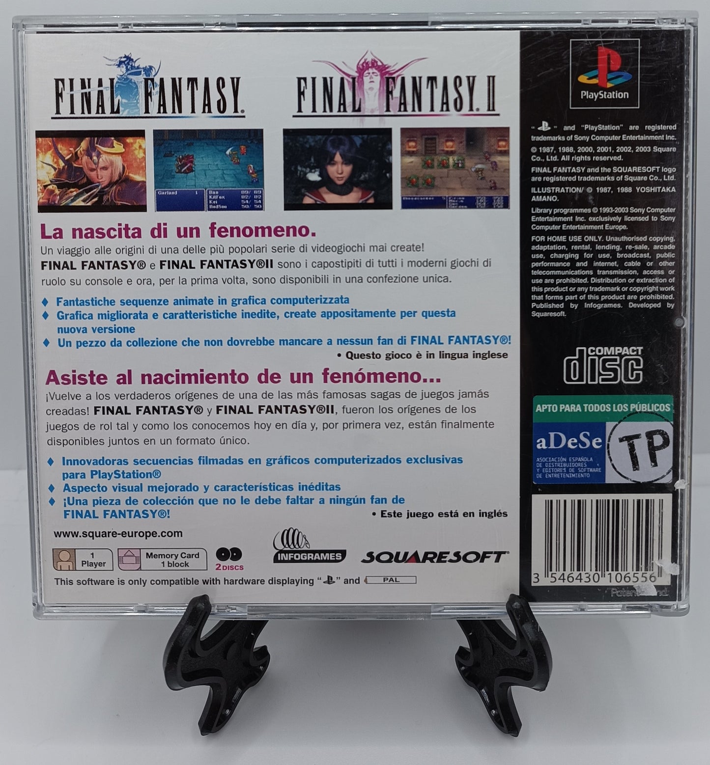 Playstation 1 - Final Fantasy Origins