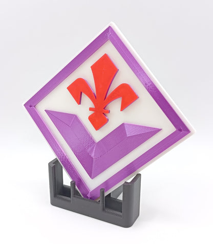 Stemma ACF Fiorentina, Serie A - 3D Print-Made