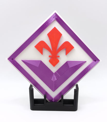 Stemma ACF Fiorentina, Serie A - 3D Print-Made
