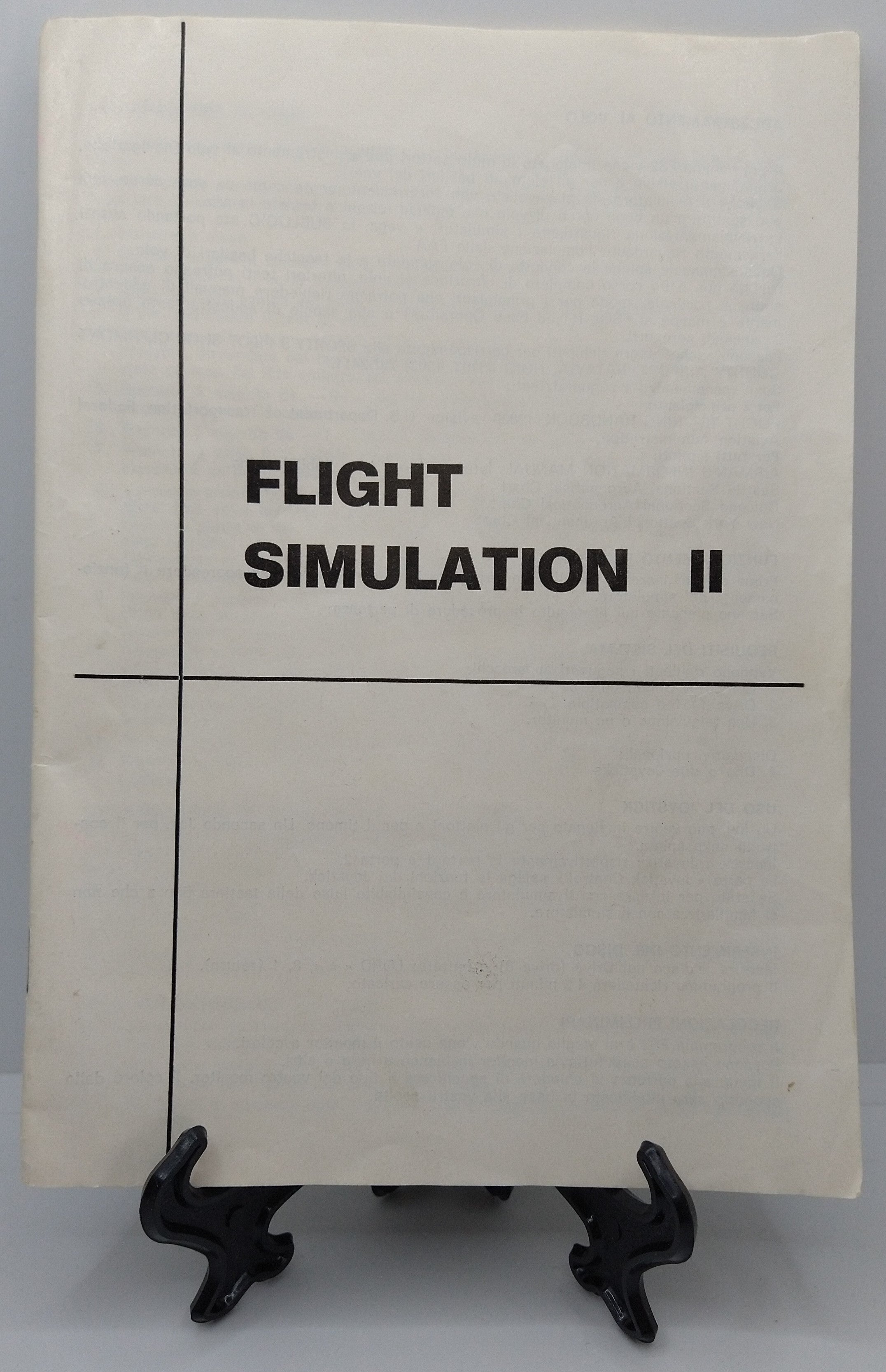 Commodore 64 - Flight Simulation II
