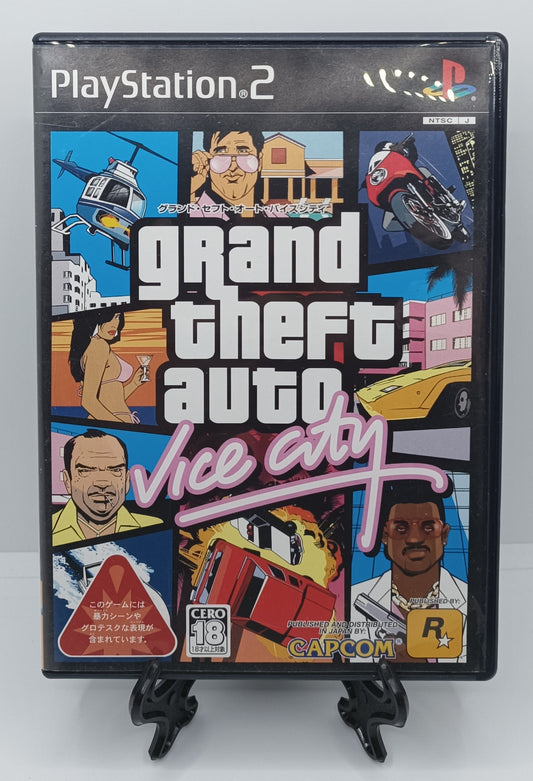 Playstation 2 - GTA - Grand Theft Auto: Vice City JAP