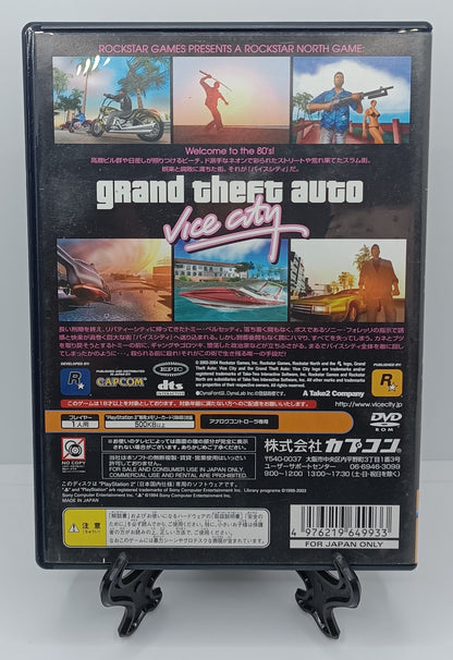 Playstation 2 - GTA - Grand Theft Auto: Vice City JAP