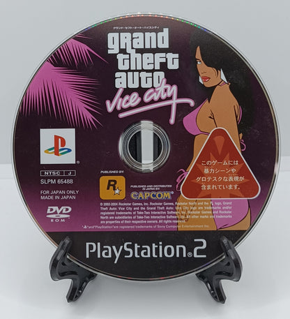 Playstation 2 - GTA - Grand Theft Auto: Vice City JAP