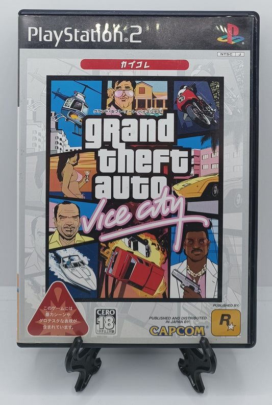 Playstation 2 - GTA - Grand Theft Auto: Vice City (CapKore Ver.) JAP