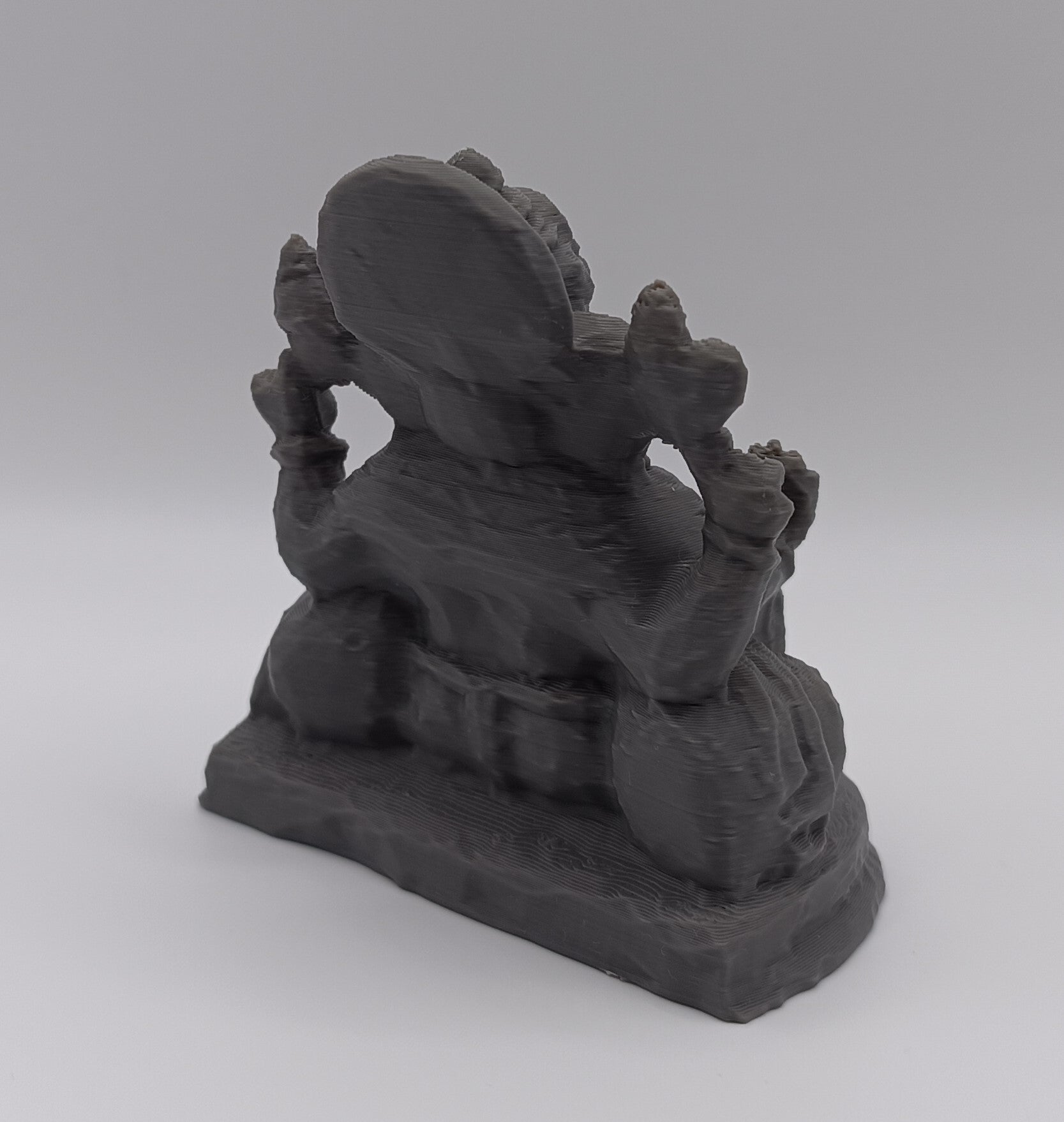 Statua Dio Ganesha, Low Poly