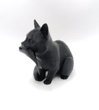 Statuetta Gatto con Pesce Anime