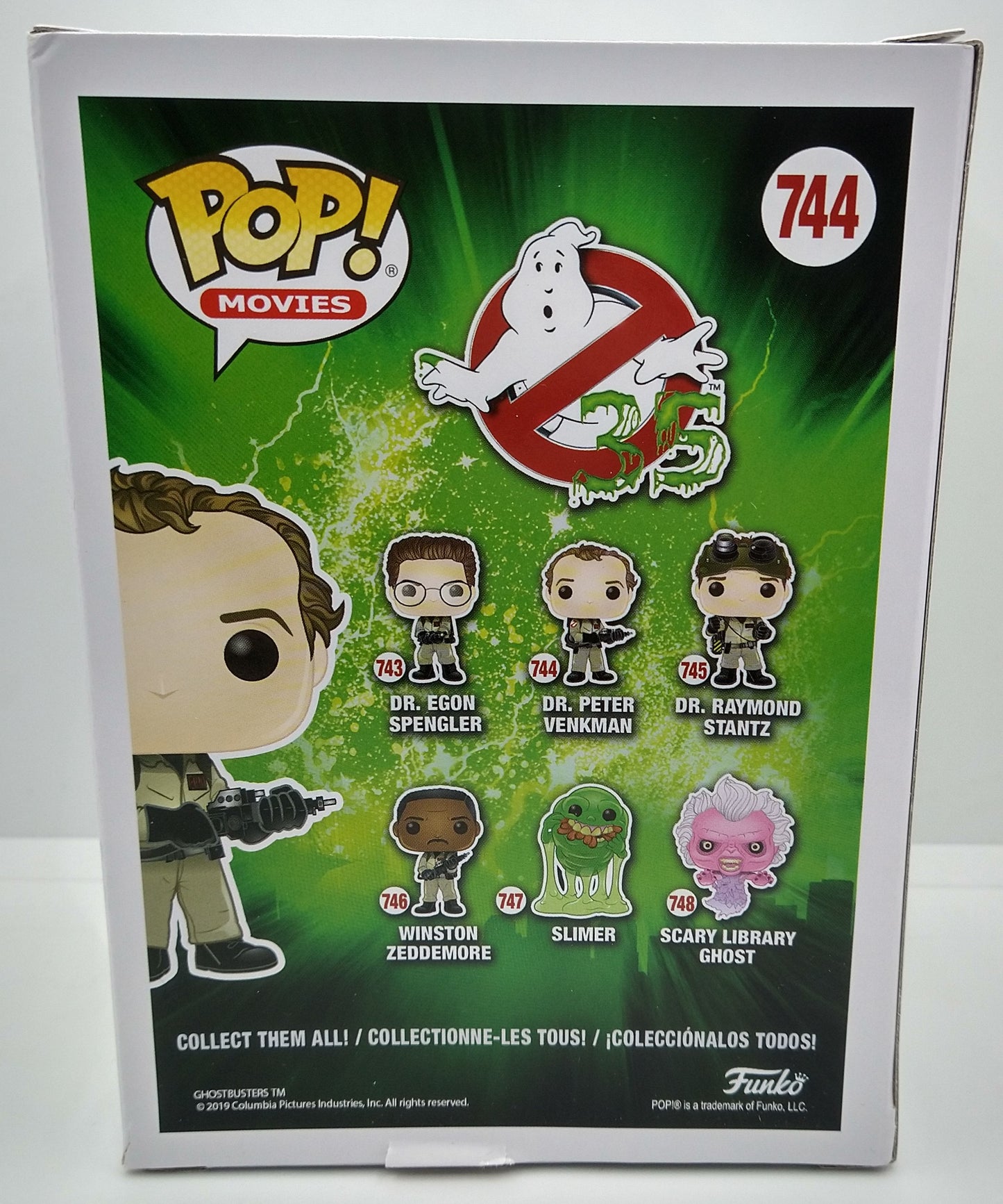 Funko POP! Tees Ghostbusters n. 39569 - Dr. Peter Venkman 744 n. 39503