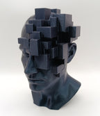 Busto Surrealista Glitch Head