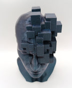 Busto Surrealista Glitch Head