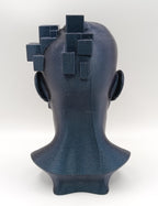 Busto Surrealista Glitch Head