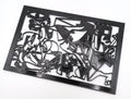 Guernica, Picasso Silhouette Wall Art