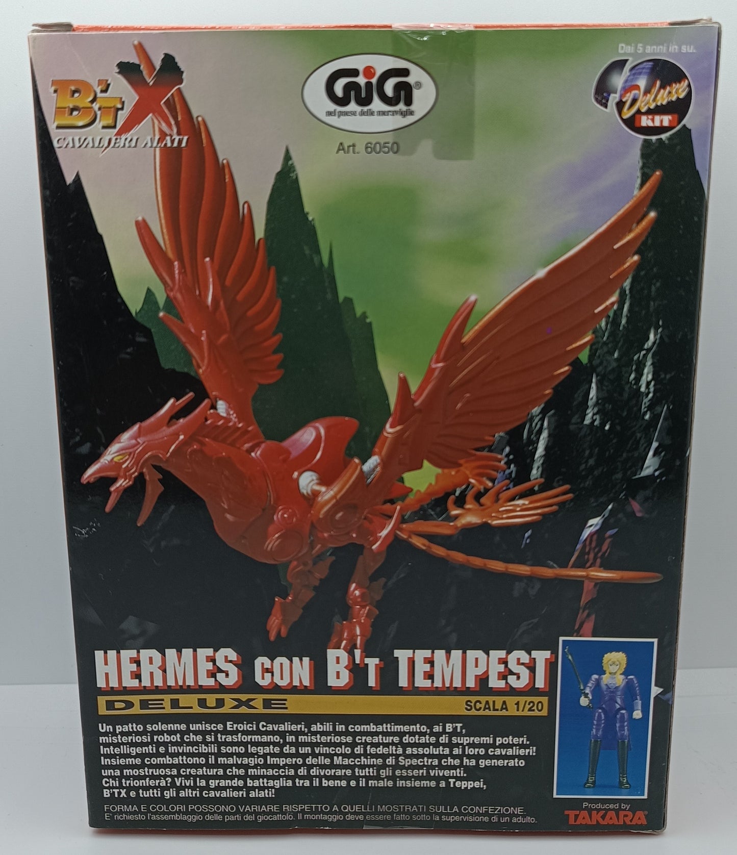 B'TX Cavalieri Alati - Hermes con B'T Tempest Deluxe SEALED