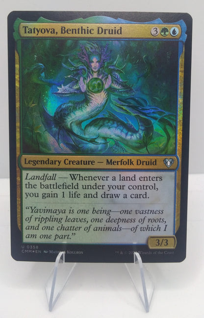 Tatyova, Benthic Druid - Tatyova, Druida delle Profondità FOIL NM